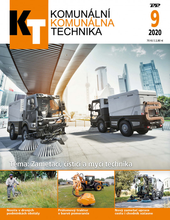 Obálka titulu Komunálna technika - vydanie č. 9/2020