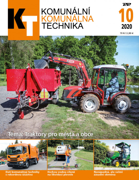 Obálka titulu Komunálna technika - vydanie č. 10/2020