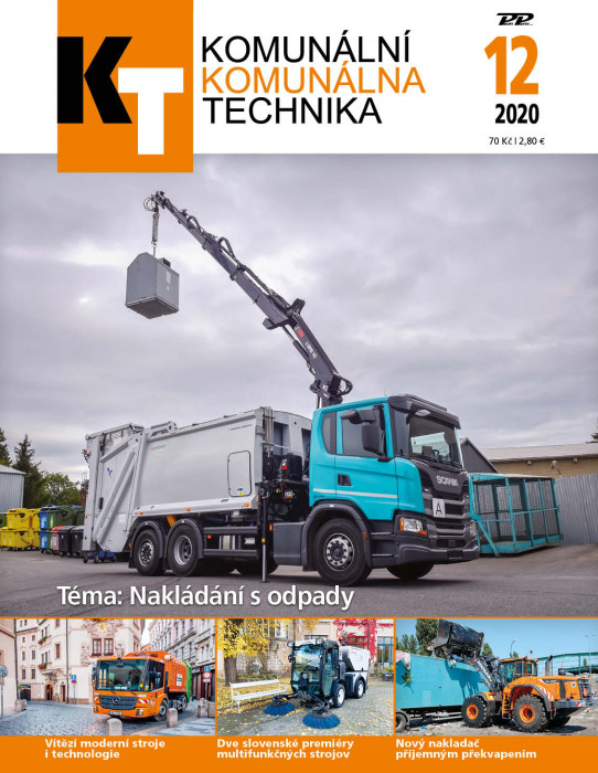 Obálka titulu Komunálna technika - vydanie č. 12/2020
