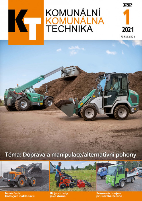 Obálka titulu Komunálna technika - vydanie č. 1/2021