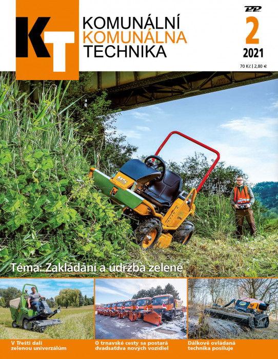 Obálka titulu Komunálna technika - vydanie č. 2/2021
