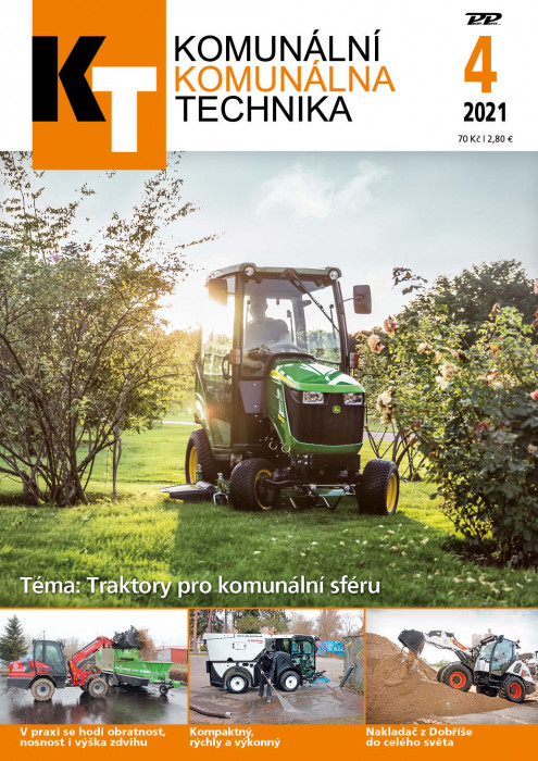 Obálka titulu Komunálna technika - vydanie č. 4/2021