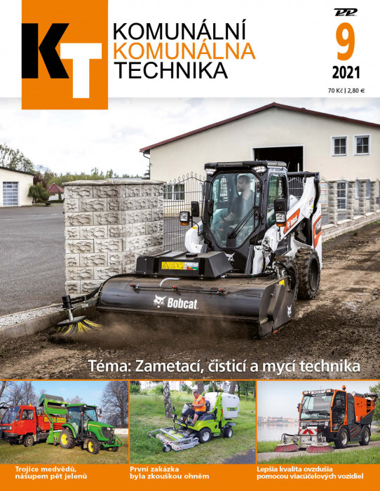 Obálka titulu Komunálna technika - vydanie č. 9/2021