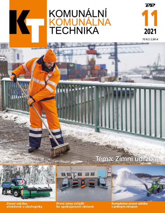 Obálka titulu Komunálna technika - vydanie č. 11/2021