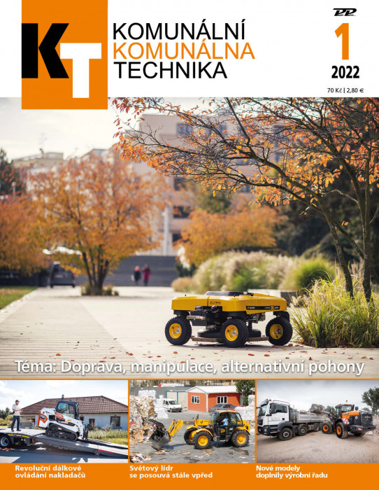 Obálka titulu Komunálna technika - vydanie č. 1/2022