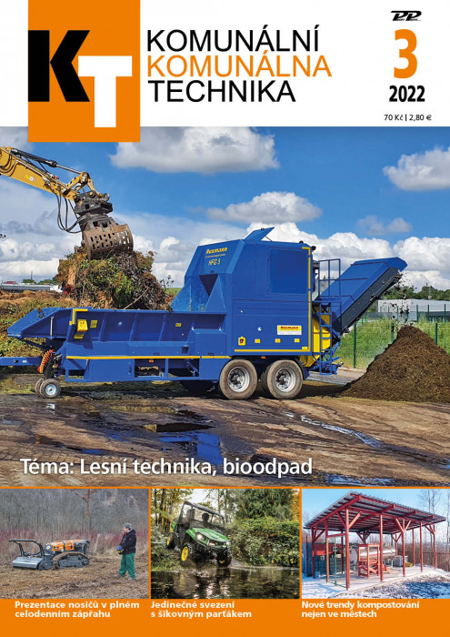 Obálka titulu Komunálna technika - vydanie č. 3/2022