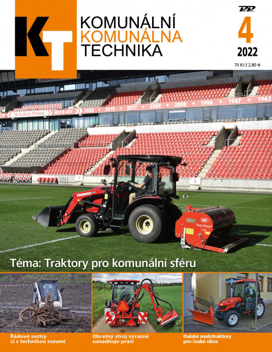 Obálka titulu Komunálna technika - vydanie č. 4/2022