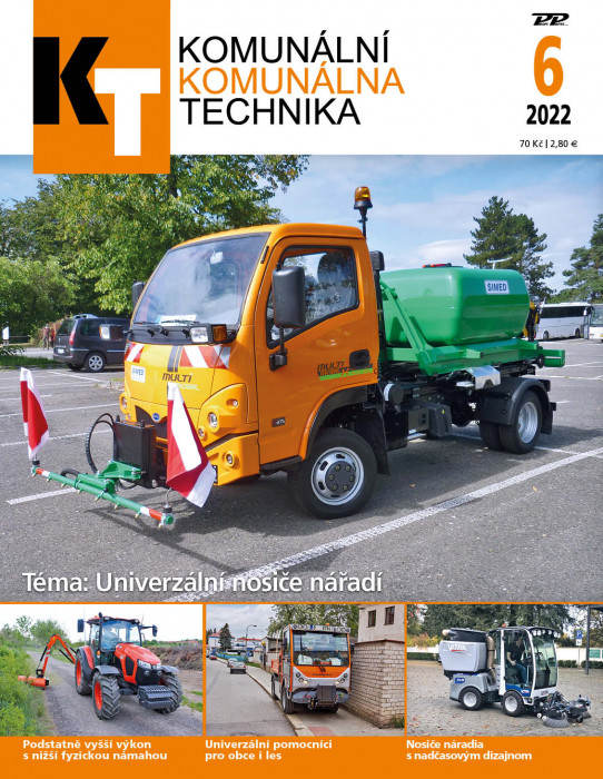 Obálka titulu Komunálna technika - vydanie č. 6/2022