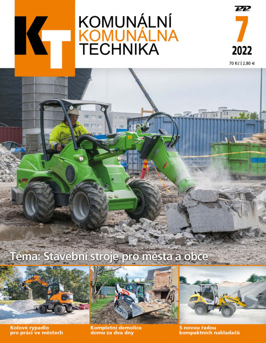 Obálka titulu Komunálna technika - vydanie č. 7/2022