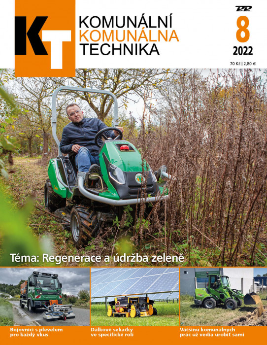 Obálka titulu Komunálna technika - vydanie č. 8/2022