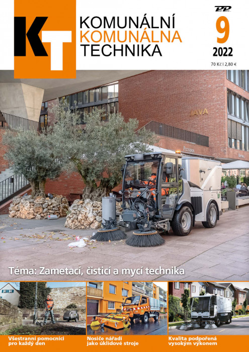 Obálka titulu Komunálna technika - vydanie č. 9/2022