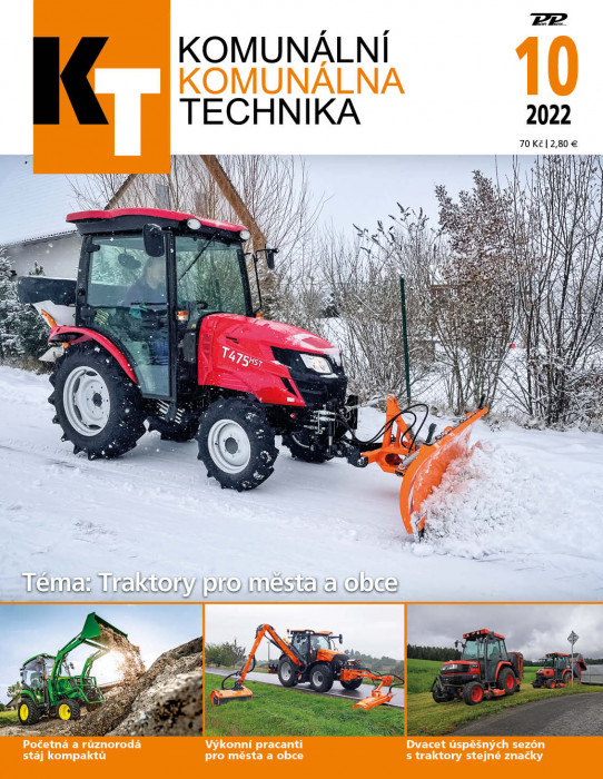 Obálka titulu Komunálna technika - vydanie č. 10/2022