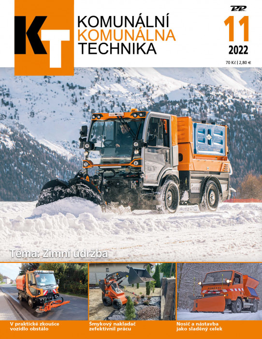 Obálka titulu Komunálna technika - vydanie č. 11/2022