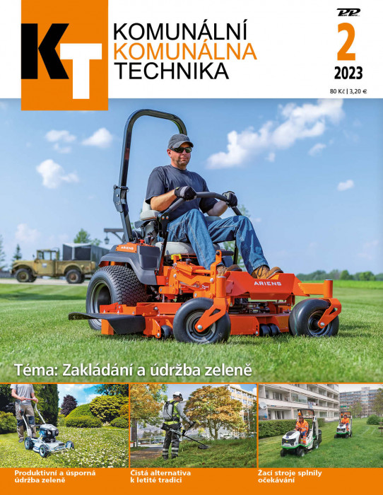 Obálka titulu Komunálna technika - vydanie č. 2/2023
