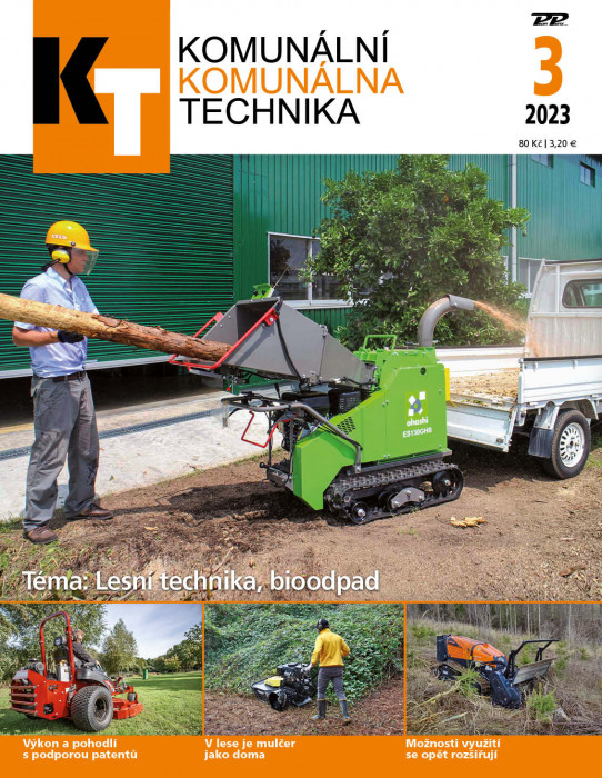 Obálka titulu Komunálna technika - vydanie č. 3/2023