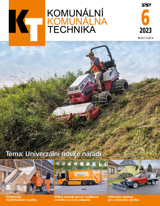 Obálka titulu Komunálna technika - vydanie č. 6/2023