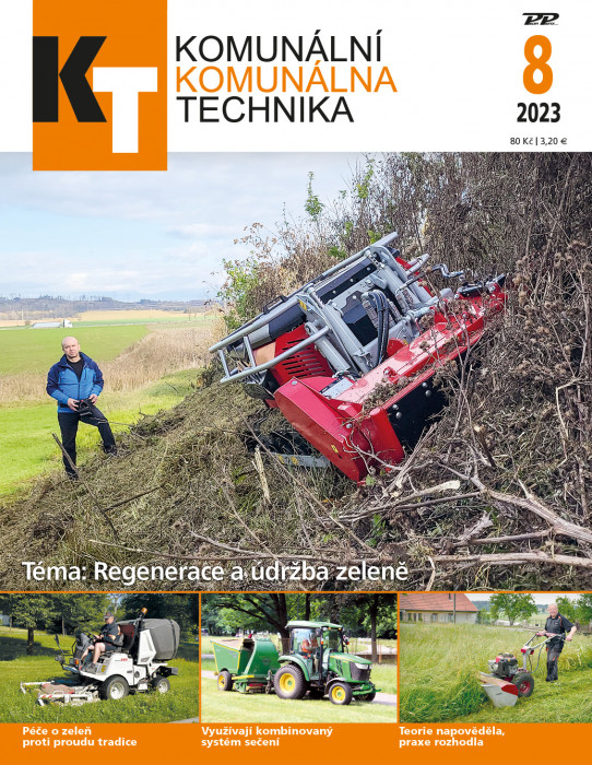 Obálka titulu Komunálna technika - vydanie č. 8/2023