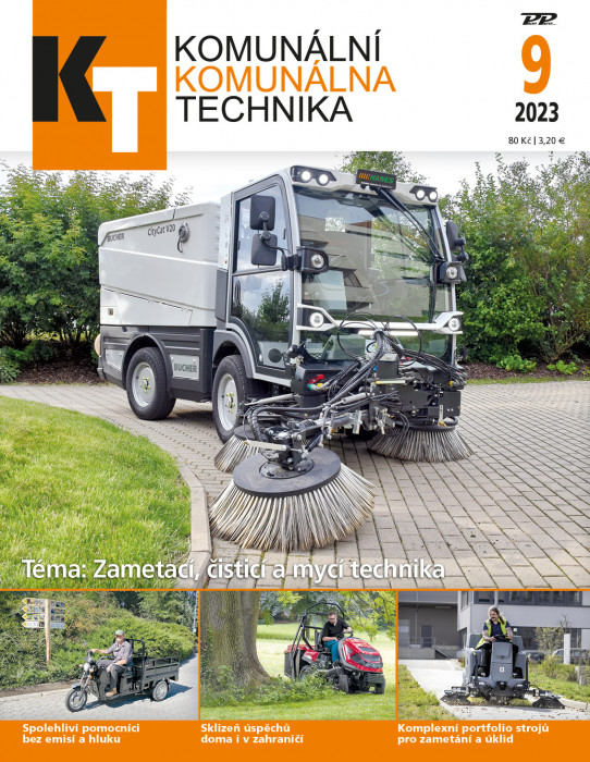 Obálka titulu Komunálna technika - vydanie č. 9/2023