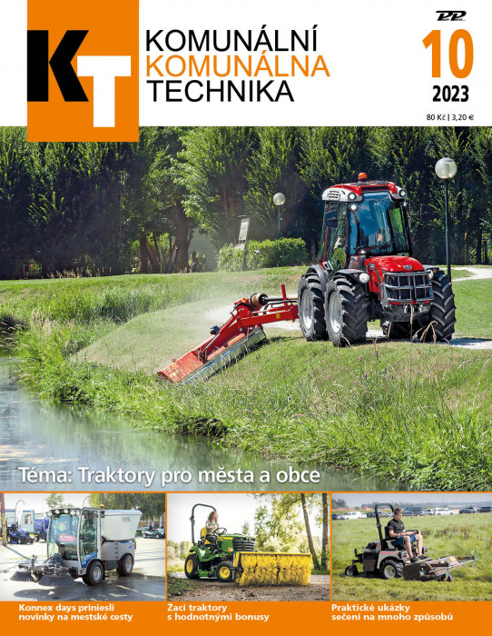 Obálka titulu Komunálna technika - vydanie č. 10/2023