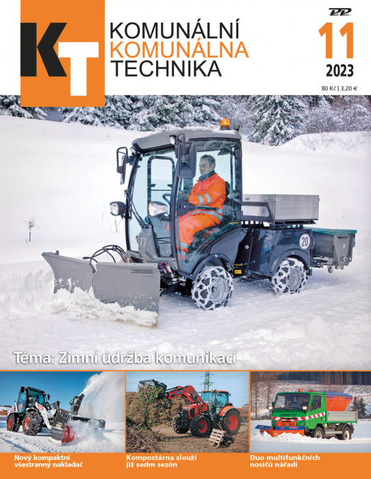 Obálka titulu Komunálna technika - vydanie č. 11/2023