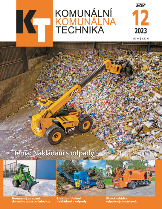 Obálka titulu Komunálna technika - vydanie č. 12/2023