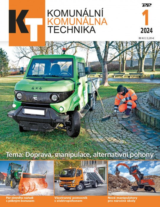 Obálka titulu Komunálna technika - vydanie č. 1/2024