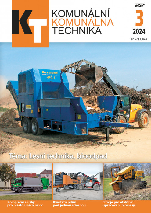 Obálka titulu Komunálna technika - vydanie č. 3/2024