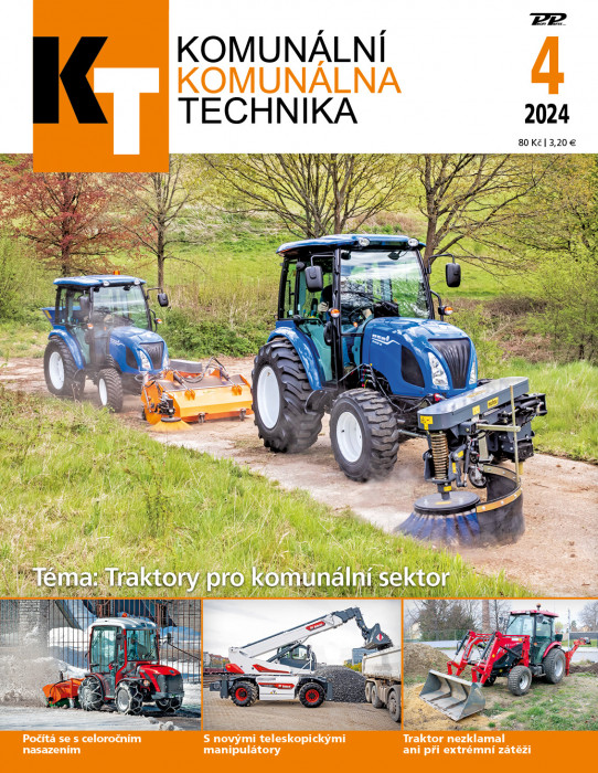 Obálka titulu Komunálna technika - vydanie č. 4/2024