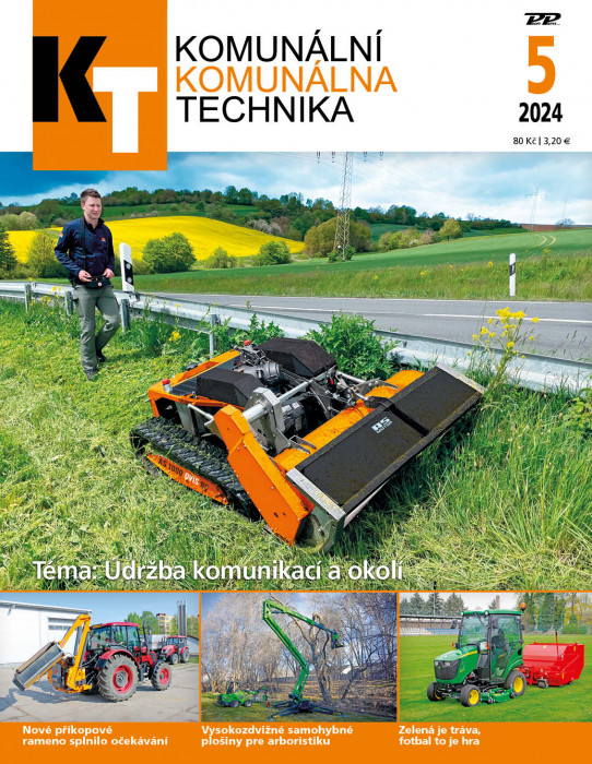 Obálka titulu Komunálna technika - vydanie č. 5/2024