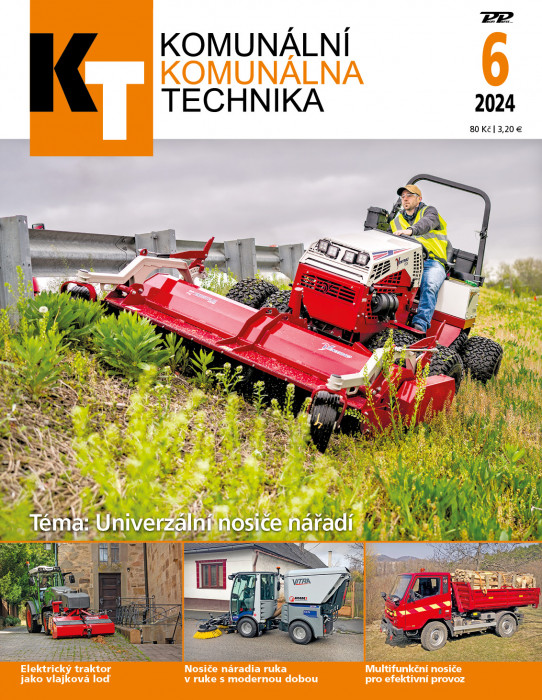 Obálka titulu Komunálna technika - vydanie č. 6/2024