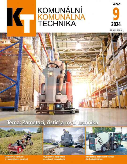 Obálka titulu Komunálna technika - vydanie č. 9/2024