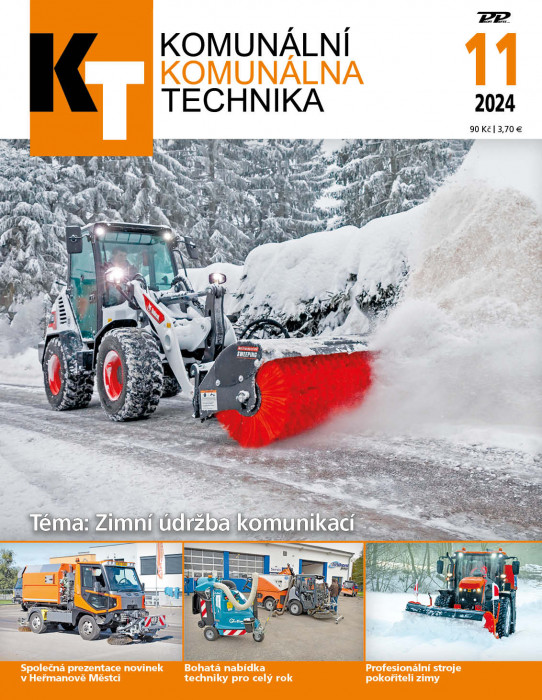 Obálka titulu Komunálna technika - vydanie č. 11/2024
