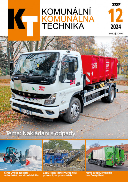 Obálka titulu Komunálna technika - vydanie č. 12/2024