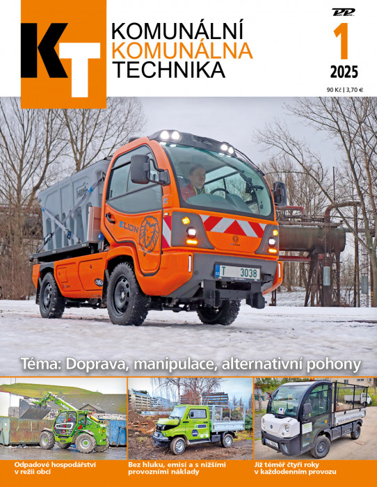 Obálka titulu Komunálna technika - vydanie č. 1/2025