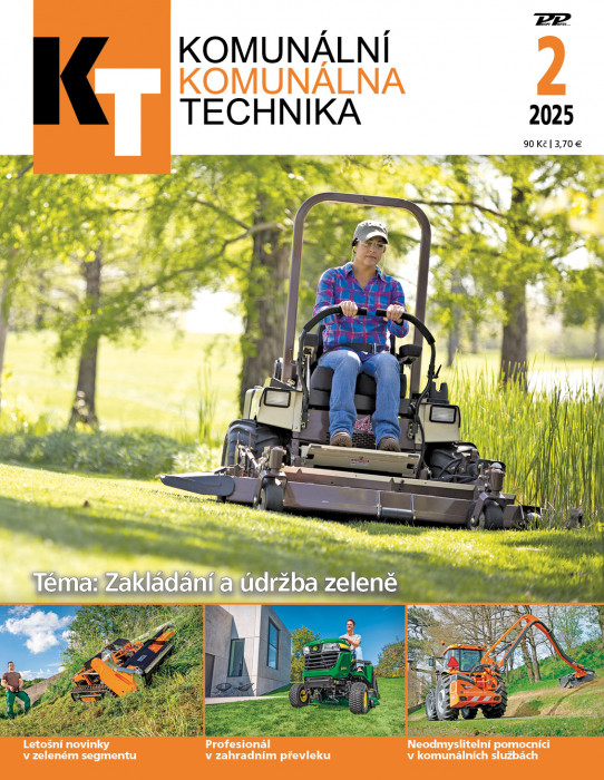 Obálka titulu Komunálna technika - vydanie č. 2/2025
