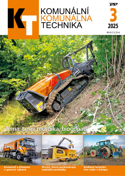 Obálka titulu Komunálna technika - vydanie č. 3/2025