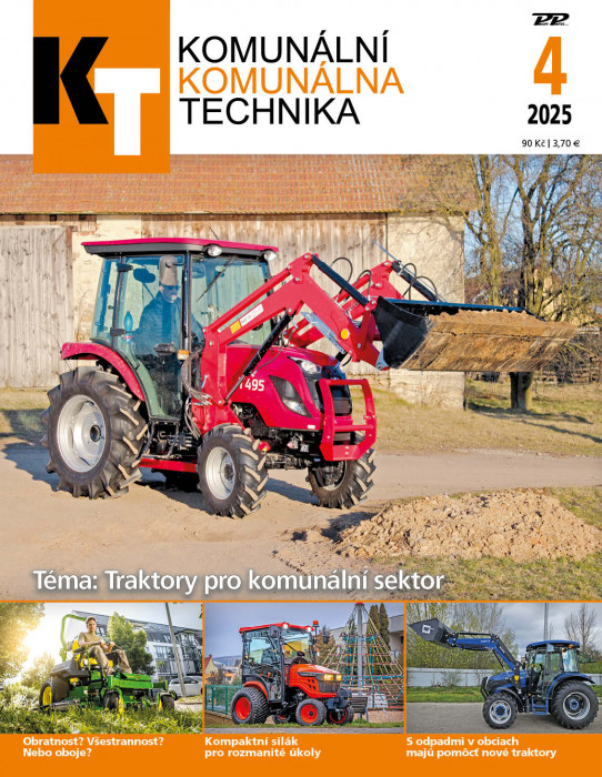 Obálka titulu Komunálna technika - vydanie č. 4/2025
