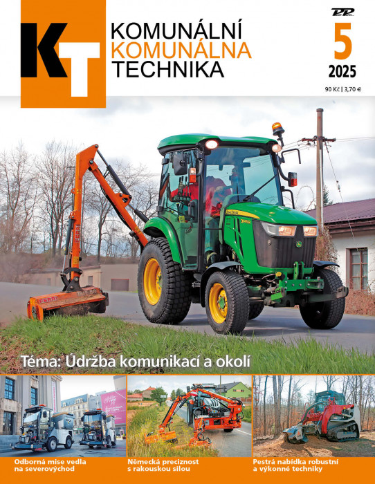 Obálka titulu Komunálna technika - vydanie č. 5/2025