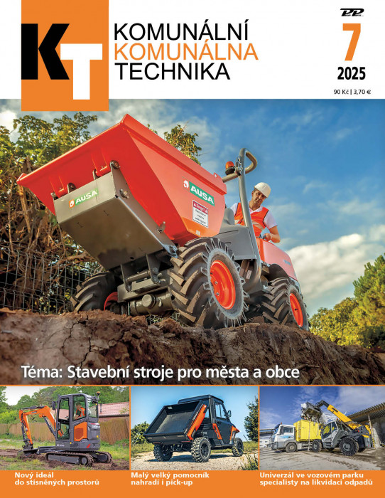 Obálka titulu Komunálna technika - vydanie č. 7/2025