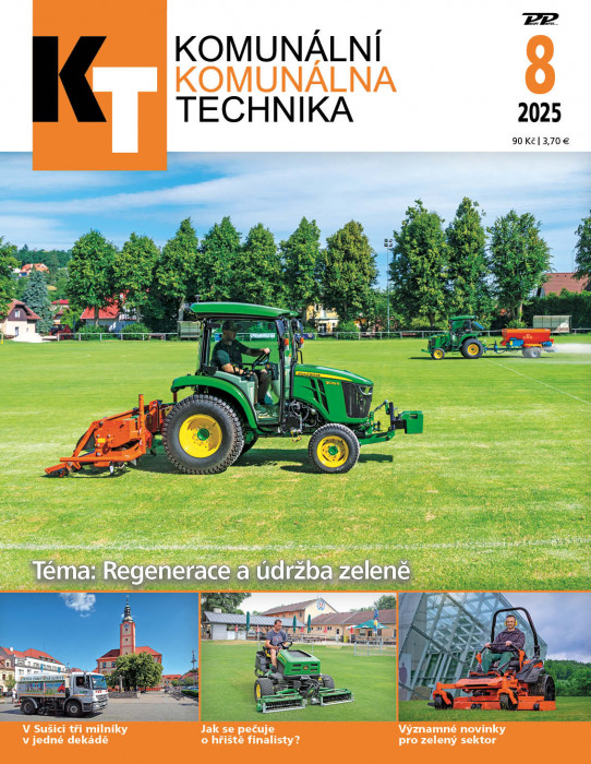 Obálka titulu Komunálna technika - vydanie č. 8/2025