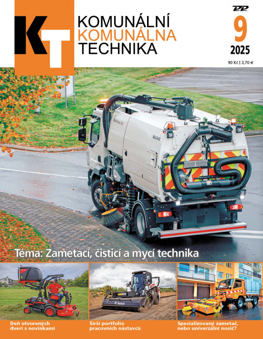 Obálka titulu Komunálna technika - vydanie č. 9/2025