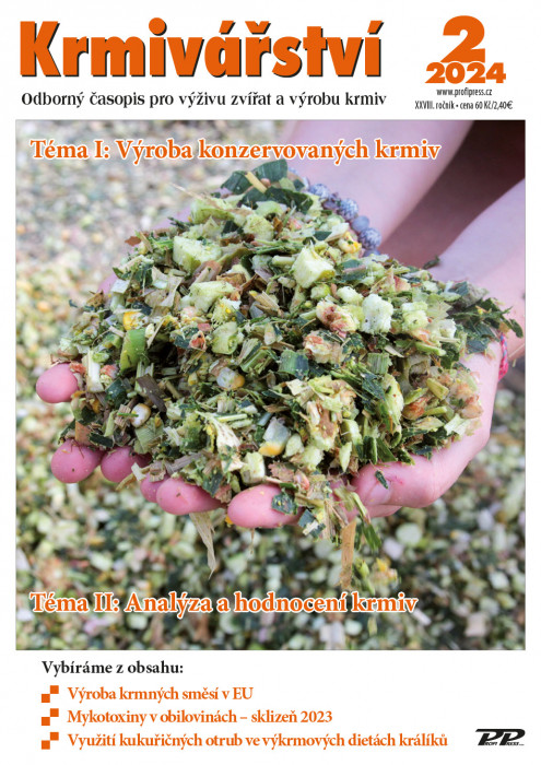 Obálka titulu Krmivářství - vydanie č. 2/2024