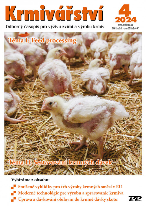 Obálka titulu Krmivářství - vydanie č. 4/2024