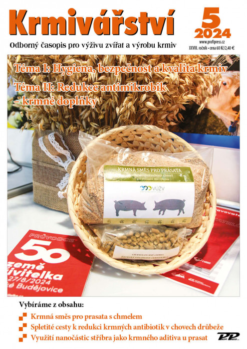 Obálka titulu Krmivářství - vydanie č. 5/2024
