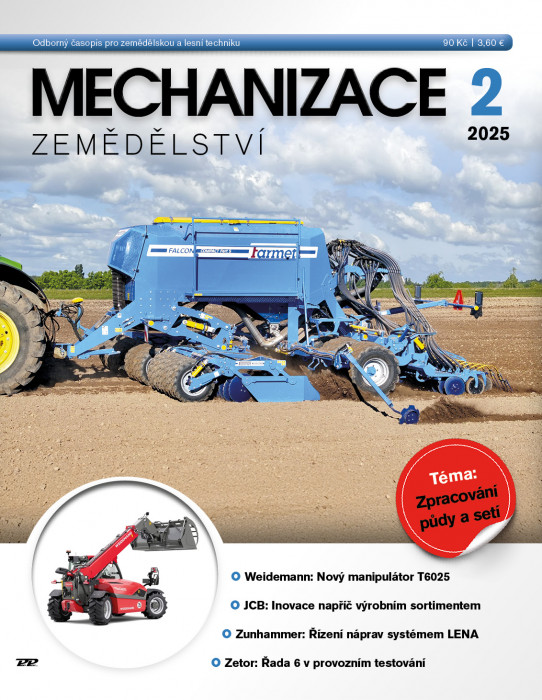 Obálka titulu Mechanizace zemědělství - vydanie č. 2/2025