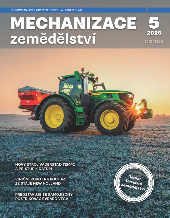 Obálka titulu Mechanizace zemědělství