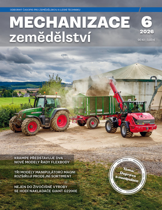 Obálka titulu Mechanizace zemědělství