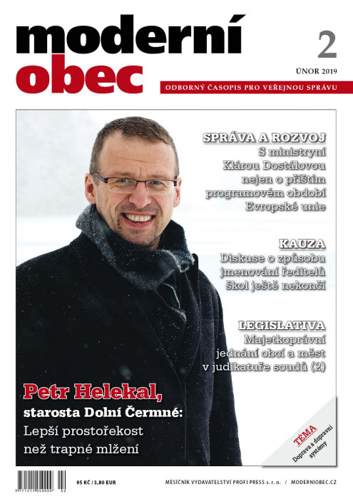 Obálka titulu Moderní obec - vydanie č. 2/2019