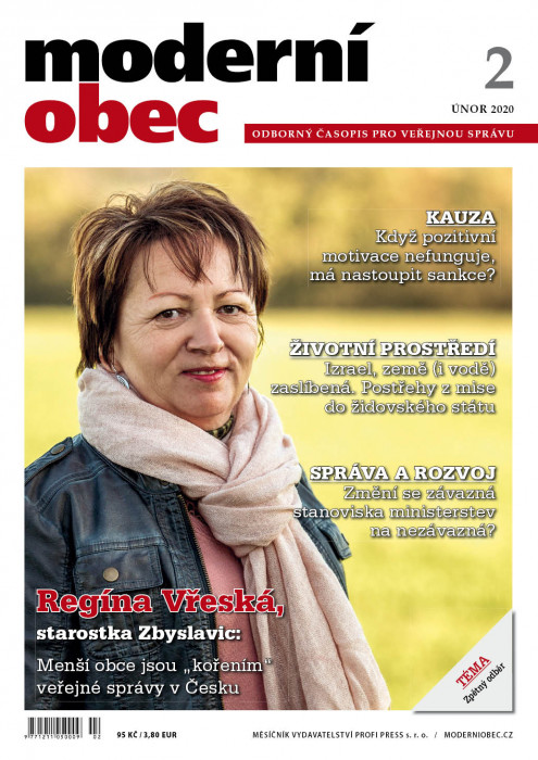 Obálka titulu Moderní obec - vydanie č. 2/2020