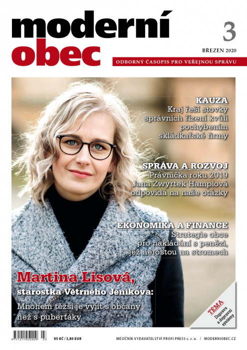 Obálka titulu Moderní obec - vydanie č. 3/2020